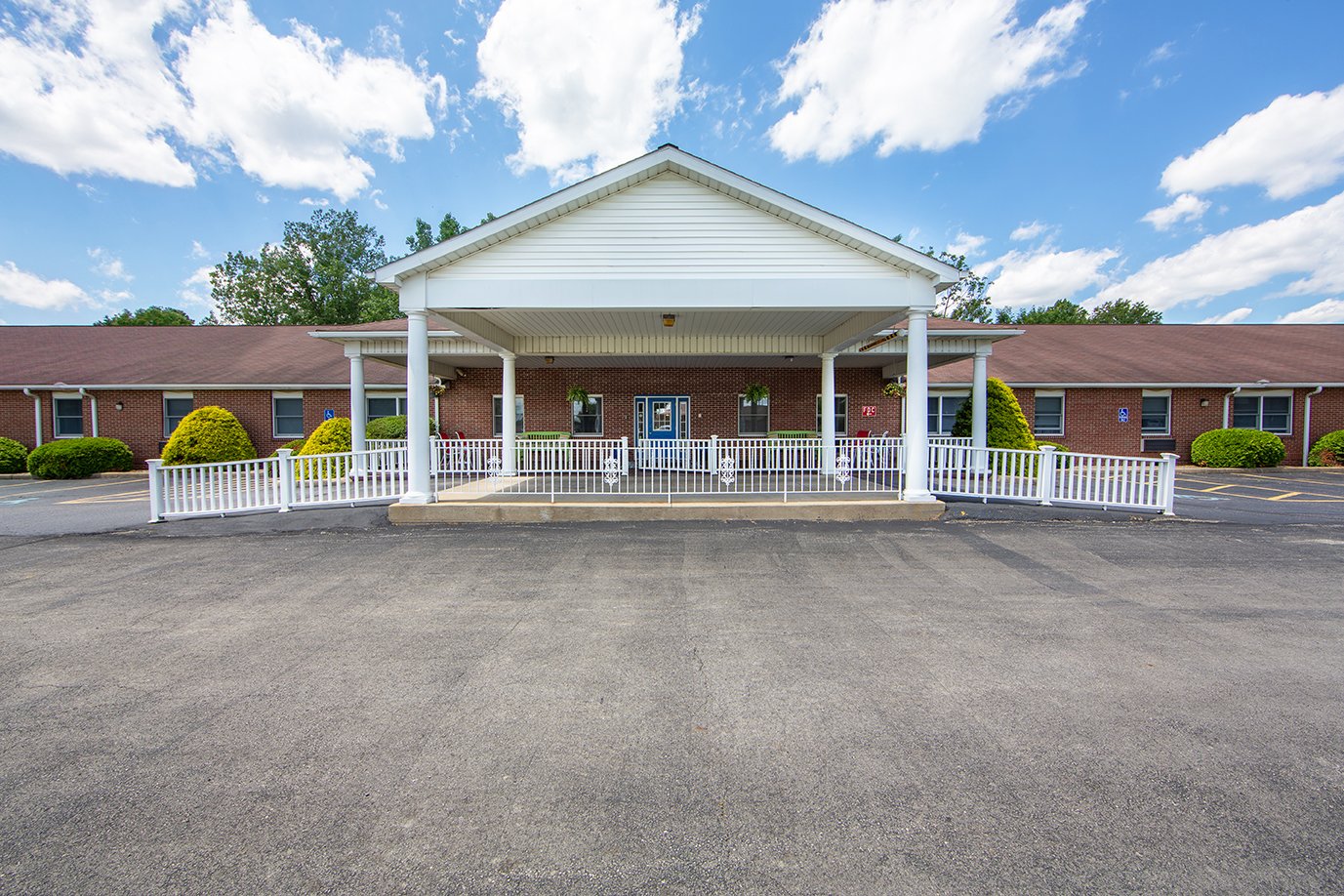 Main entrance portico