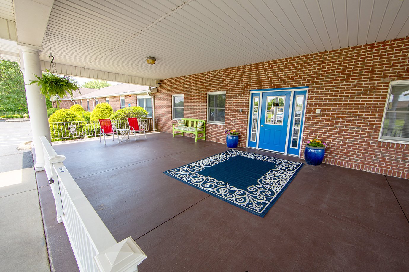 Front porch seating